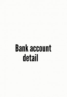 Bank account  
